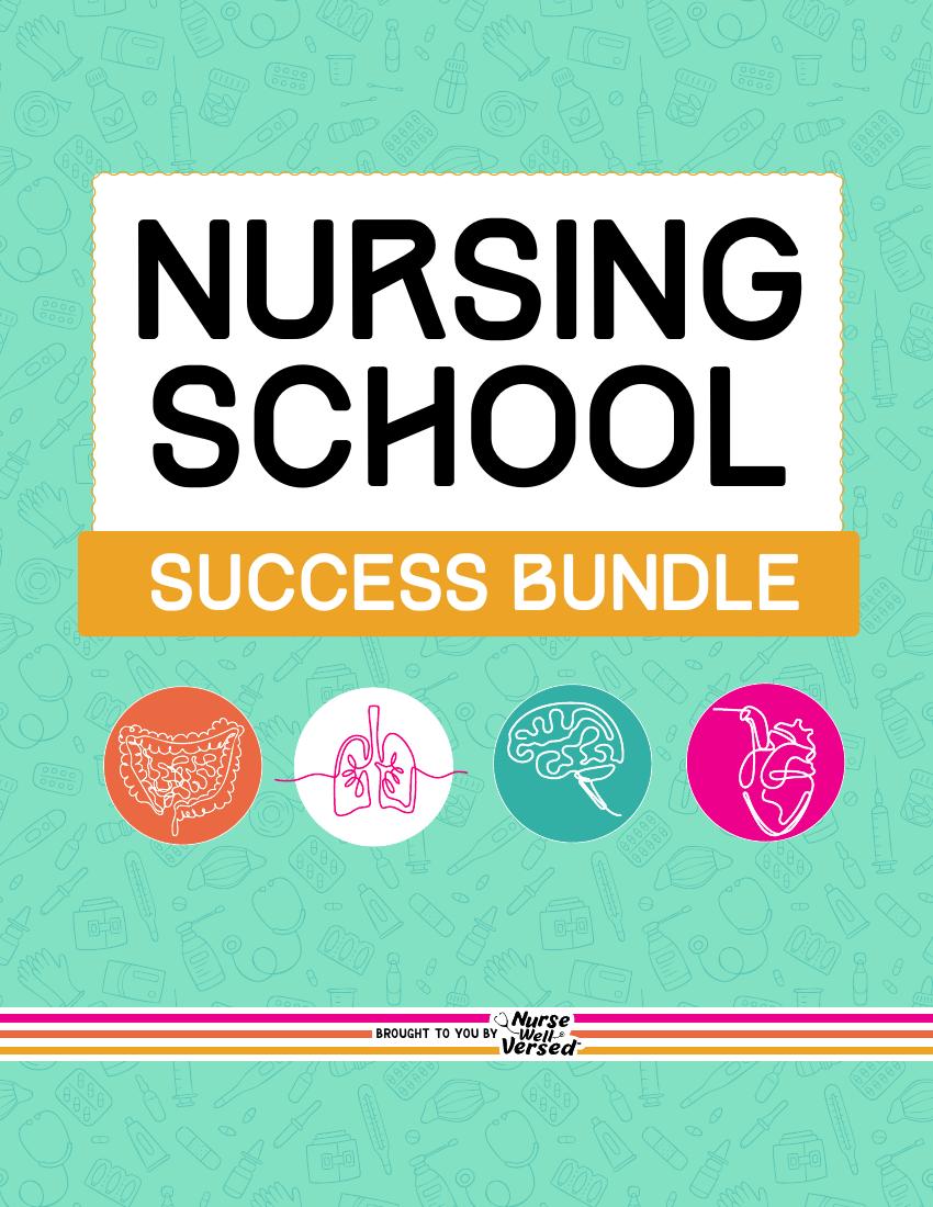 Nursing School Success Bundle